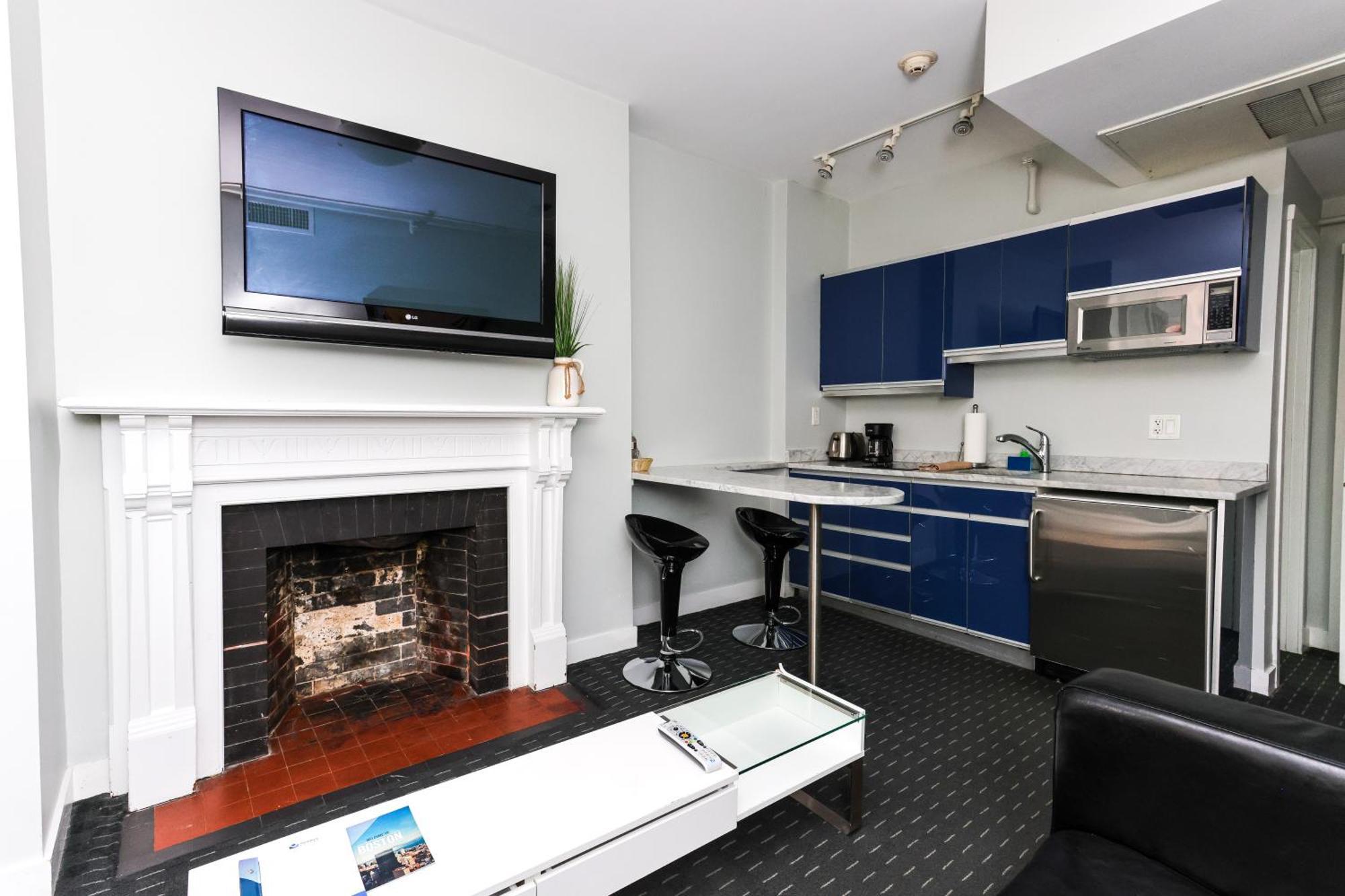 Furnished Newbury Street Studio, #6 ボストン エクステリア 写真
